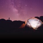 Tent and Night sky