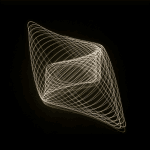 white and black spiral illustration